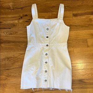 Boyish Denim Button up Mini Dress